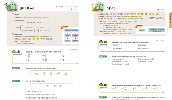 2019 개념쎈 중등 수학2(상) 답지 